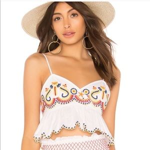 Tularosa Florence Top in Marshmallow revolve